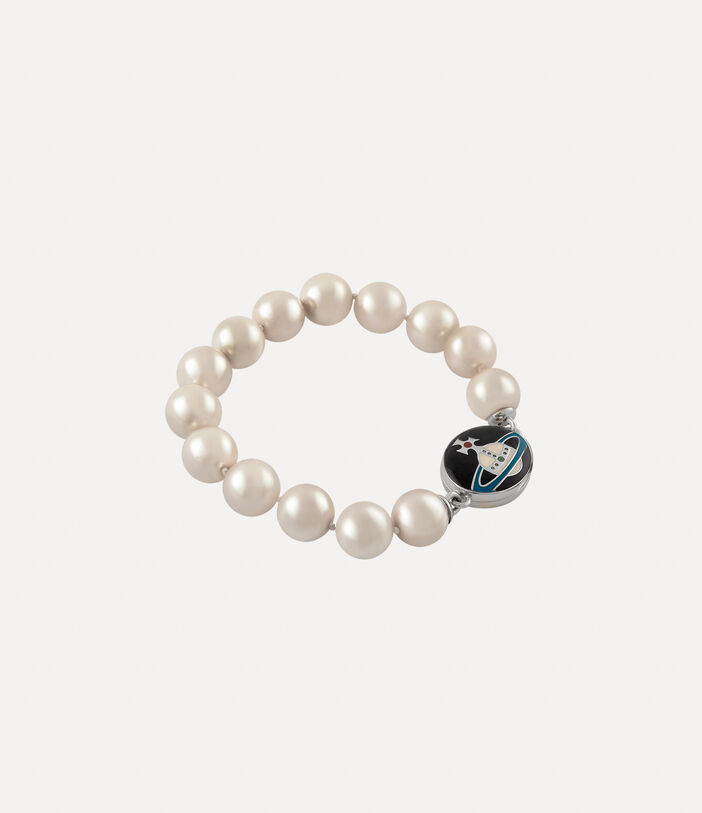 Vivienne Westwood MAN. LOELIA LARGE PEARL BRACELET